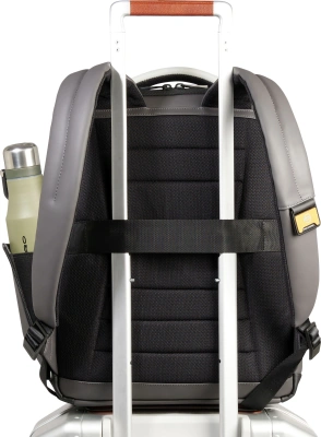 Рюкзак мужской Piquadro Wollem Rubber CA6238W129W/GRN серый/черный полиуретан