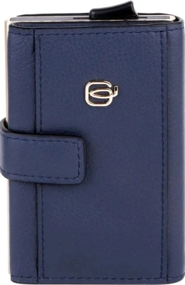 Чехол для кредитных карт Piquadro Lyra PP5649W92R/BLU4 синий натур.кожа