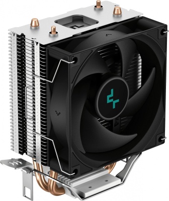 Устройство охлаждения(кулер) Deepcool AG200 Soc-AM5/AM4/1200/1700/1851 серебристый 4-pin 18-31dB Al+Cu 100W 304gr Ret (R-AG200-BKNNMN-G)