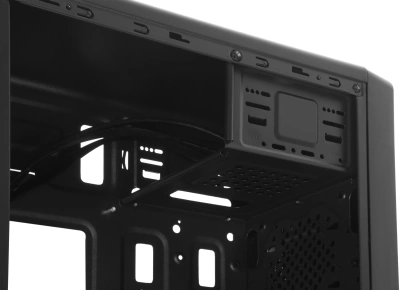 Корпус Accord ACC-811 черный без БП mATX 1x80mm 3x120mm 1xUSB2.0 1xUSB3.0 audio bott PSU