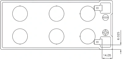 Батарея для ИБП CSB GP1272 F2 12В 7.2Ач