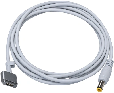Кабель Magsafe2 for MAC DC 5.5x2.5 magsafe 2 1.6м (CS-PBPT18-18000AL) белый/серебристый (пакет)