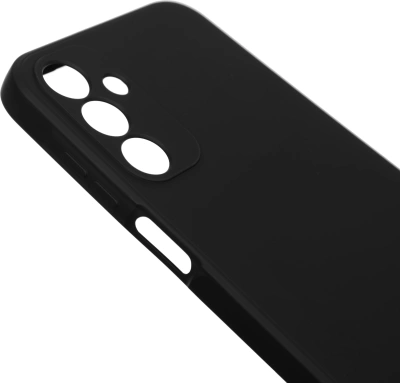 Чехол (клип-кейс) BoraSCO для Samsung Galaxy A15 Microfiber Case черный (72894)