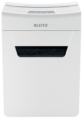 Шредер Leitz IQ Protect Premium 10X белый (секр.P-4) фрагменты 10лист. 18лтр. скрепки скобы