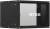 Шкаф коммутационный NTSS Lime (NTSS-WL6U5535GS-BL) настенный 6U 550x350мм пер.дв.стекл несъемн.бок.пан. 30кг черный 270мм 8.4кг 110град. 370мм IP20 сталь