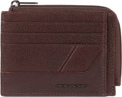 Чехол для кредитных карт Piquadro Carl PP4822S129R/TM темно-коричневый натур.кожа