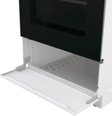 Плита Газовая Gorenje GG5A14WJ белый (металлическая крышка) реш.сталь