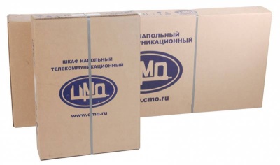 Шкаф коммутационный ЦМО (ШТК-М-18.6.6-1ААА) напольный 18U 600x600мм пер.дв.стекл задн.дв.стал.лист 2 бок.пан. направл.под закл.гайки 270кг серый 455мм 48.6кг 180град. 960мм