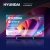 Телевизор LED Hyundai 32" H-LED32BS5100 WebOS Frameless Metal черный/серый HD 60Hz DVB-T DVB-T2 DVB-C DVB-S DVB-S2 USB WiFi Smart TV