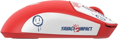 Мышь A4Tech Bloody R72 Pro красный оптическая 26000dpi беспров. USB-C 7but (R72 PRO PYRO BLAZE)