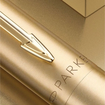 Ручка шариков. Parker Jotter Monochrome XL SE20 (2122754) зол.мат. M син. черн. подар.кор.