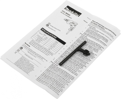Дрель безударная Makita M0600 350Вт ключевой реверс
