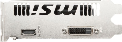 Видеокарта MSI PCI-E 3.0 GT 1030 AERO ITX 2GD4 OC NVIDIA GeForce GT 1030 2Gb 64bit DDR4 1189/2100 HDMIx1 HDCP Ret