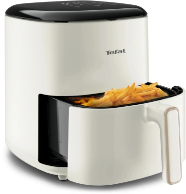 Аэрогриль Tefal Easy Fry Max EY245AE0 5л 1500Вт бежевый/черный (7211419753)