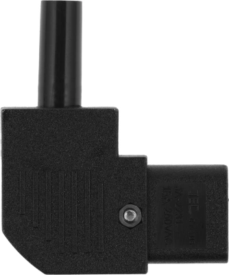 Вилка Lanmaster LAN-IEC-320-C13/90 IEC 60320 C13, 10A, 250V