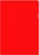 Папка-уголок Бюрократ -E310N/1RED непрозрачный A4 пластик 0.18мм красный