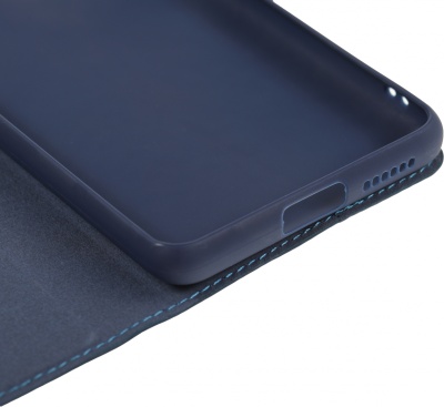 Чехол (флип-кейс) BoraSCO для Xiaomi 11T/11T Pro Book Case синий (70063)
