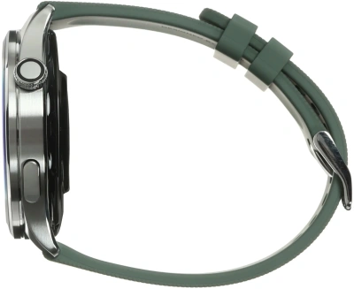 Смарт-часы Xiaomi Watch 5 47мм 1.54" AMOLED корп.серебристый рем.зеленый разм.брасл.:135-205мм (BHR07WPGL)