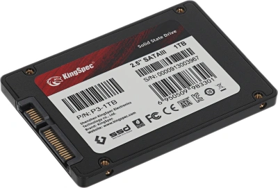 Накопитель SSD Kingspec SATA-III 1TB P3-1TB 2.5"