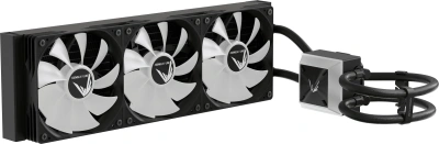 Система водяного охлаждения Formula Ice Jet Vision 360 ARGB Soc-AM5/AM4/1200/2066/1700/1851 черный 4-pin 1-27dB Al+Cu LCD 315W 2020gr Ret (ICE JET VISION 360 BK)