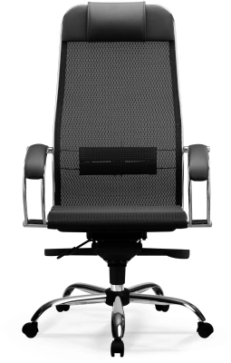 Кресло Метта S-1.04 Infinity Easy Clean сетка с подголов. крестов. металл хром (комплект 1шт)