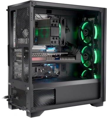 ПК IRU Strato 710Z7GP MT i7 14700KF (3.4) 64Gb SSD1Tb RTX5080 16Gb FreeDOS 2.5xGbitEth WiFi BT 850W черный (RUS) (2135192)