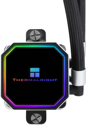 Система водяного охлаждения Thermalright Frozen Prism 360 нет подсветки Soc-AM5/AM4/1151/1200/2066/1700 черный 4-pin 27dB Al Ret (F-PRISM-360-BL)