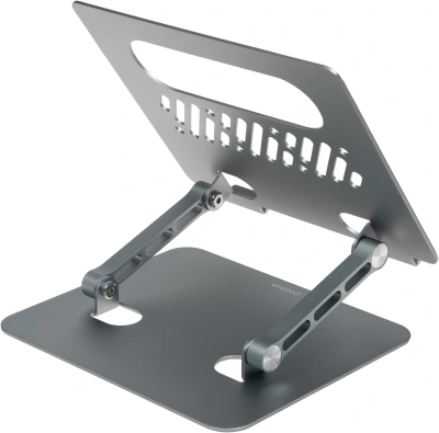 Подставка для ноутбука Digma D-NS100 17" 240x220x50мм 608г алюминий серый