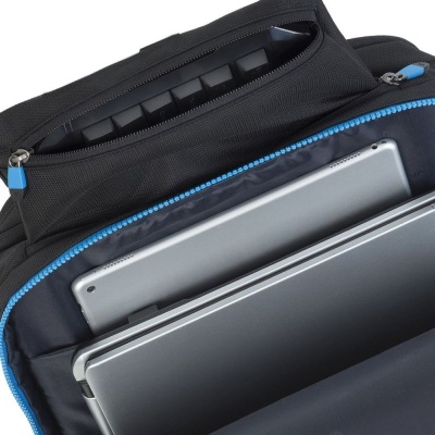 Рюкзак для ноутбука 17.3" Riva 7860 черный полиэстер (7860 BLACK)