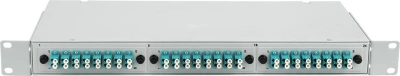 Кросс Suprlan09-0257-3 19" 1U 24xLC дупл. 50/125 OM3
