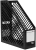Лоток вертикальный Deli E9842 BLACK 1отд. для бумаг черный пластик