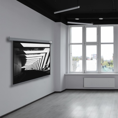 Экран Cactus 139" 188x300см SIlverMotoExpert CS-PSSME-300X188-DG 16:10 настенно-потолочный рулонный темно-серый (моторизованный привод)