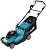 Газонокосилка роторная Makita LM004GZ 740Вт