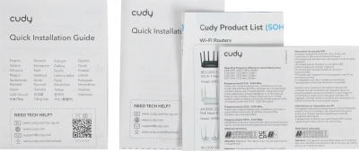 Роутер беспроводной Cudy WR3600E BE3600 10/100/1000BASE-TX белый