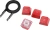 Клавиатура A4Tech B140N черный USB for gamer LED (подставка для запястий) кабель 1.8м