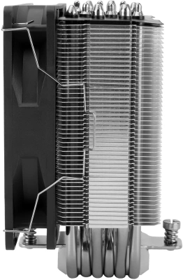 Устройство охлаждения(кулер) Thermalright Burst Assassin 120 SE Soc-AM5/AM4/1200/1700/1851 серебристый/черный 4-pin 25.6dB Al+Cu 510gr Ret (BA120-SE)