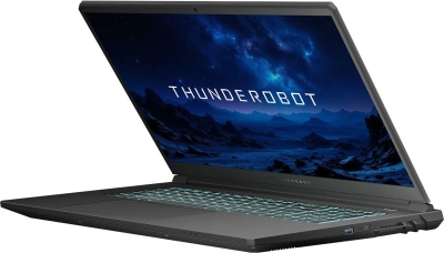 Ноутбук Thunderobot Range 17 G2A Pro 2K Ryzen 7 H255 32Gb SSD1Tb NVIDIA GeForce RTX 5060 8Gb 17.3" IPS QHD (2560x1440) Windows 11 Pro black WiFi BT Cam (JT009X00QRU)