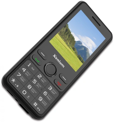 Мобильный телефон Xenium X280 черный моноблок 2Sim 2.8" 240x320 Nucleus 0.3Mpix GSM900/1800 MP3 FM microSD max32Gb