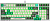 Клавиатура A4Tech S98 Pixels механическая белый/бежевый USB for gamer LED (S98) кабель 1.8м