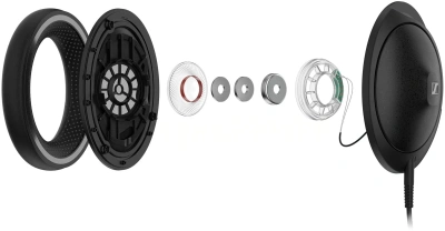 Наушники мониторные Sennheiser HD 620S 1.8м черный проводные оголовье