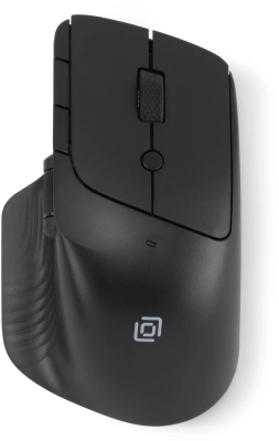 Мышь Оклик 501MW черный оптическая 2400dpi беспров. USB для ноутбука 6but (1877553)
