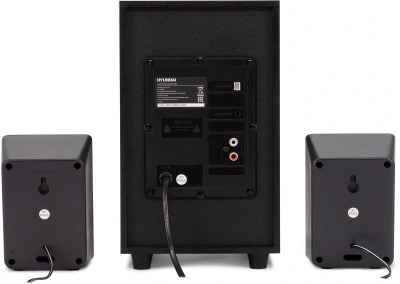 Микросистема Hyundai H-MS1404 черный 30Вт FM USB BT