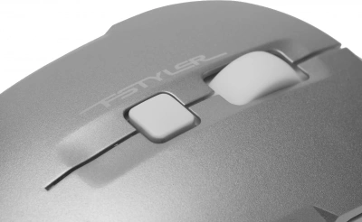 Мышь A4Tech Fstyler FM26S серебристый/белый оптическая 1600dpi silent USB для ноутбука 4but (FM26S USB (ICY WHITE))