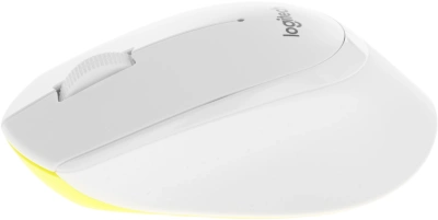 Мышь Logitech M330 Silent Plus белый оптическая 1000dpi silent беспров. USB 2but (910-004926)