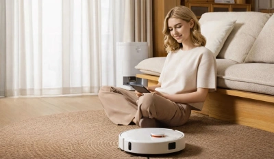Пылесос-робот Xiaomi Vacuum and Mop H50 Pro 55Вт белый
