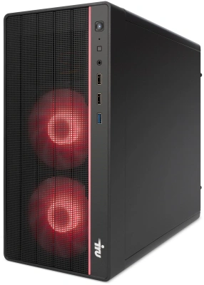 ПК IRU Tactio 320A5SEA MT Ryzen 5 5600 (3.5) 16Gb SSD512Gb RTX3050 6Gb без ОС GbitEth 500W черный (RUS) (2195820)