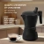Кофеварка гейзерн. Rondell Kafferro RDS-499 0.3л алюминий темно-серый Кофеварка гейзерн. Rondell Kafferro RDS-499 0.3л алюминий темно-серый