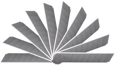 Лезвия Deli E78000 Expert шир.лез.18мм сталь (упак.:10шт) пласт.кор.