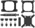Система водяного охлаждения ID-Cooling SL360 V2 ARGB Soc-AM5/AM4/1200/1700/1851 черный 4-pin 31dB Al+Cu LCD 350W Ret