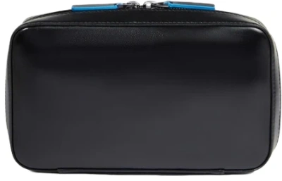 Чехол для кабелей и зарядки Piquadro Blue Square AC6895B2/N черный натур.кожа